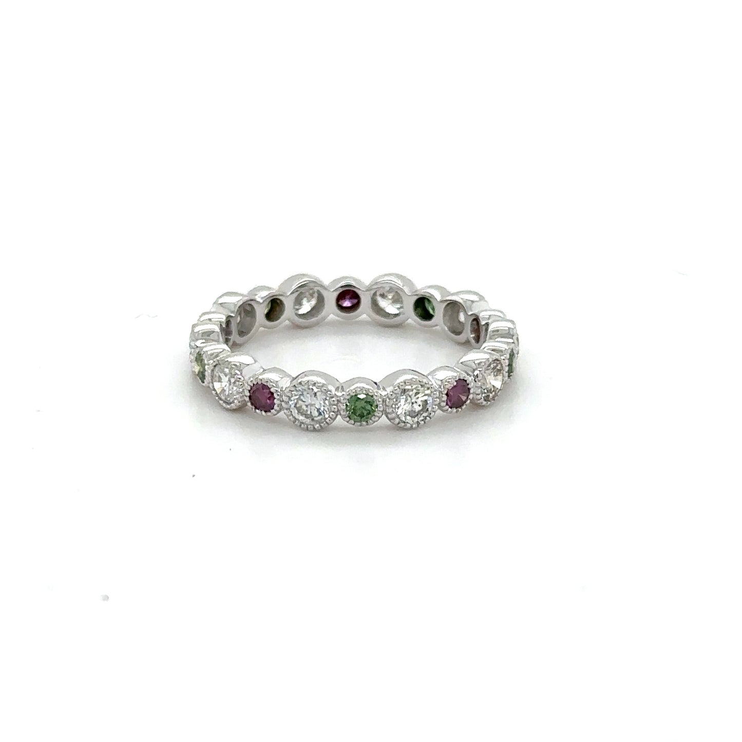Ruby, Emerald and Diamond Band