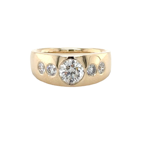 Diamond Dome Ring