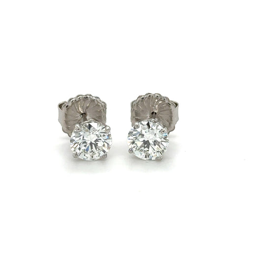 Ornate Diamond Studs
