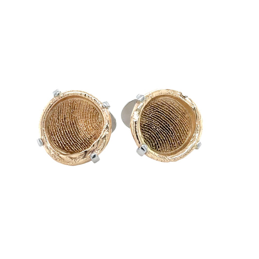 Fingerprint Cufflinks