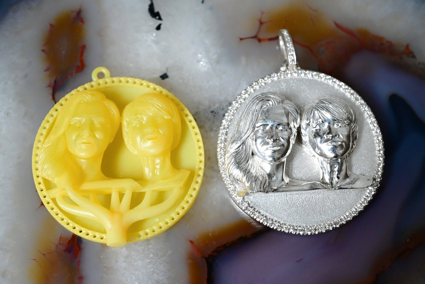 Custom Portrait Pendant