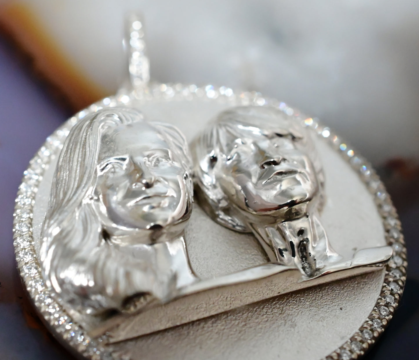 Custom Portrait Pendant