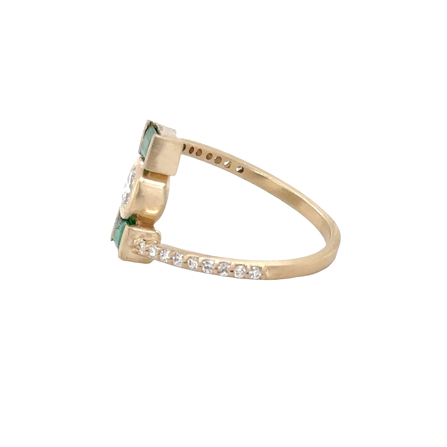 Emerald Frame Ring