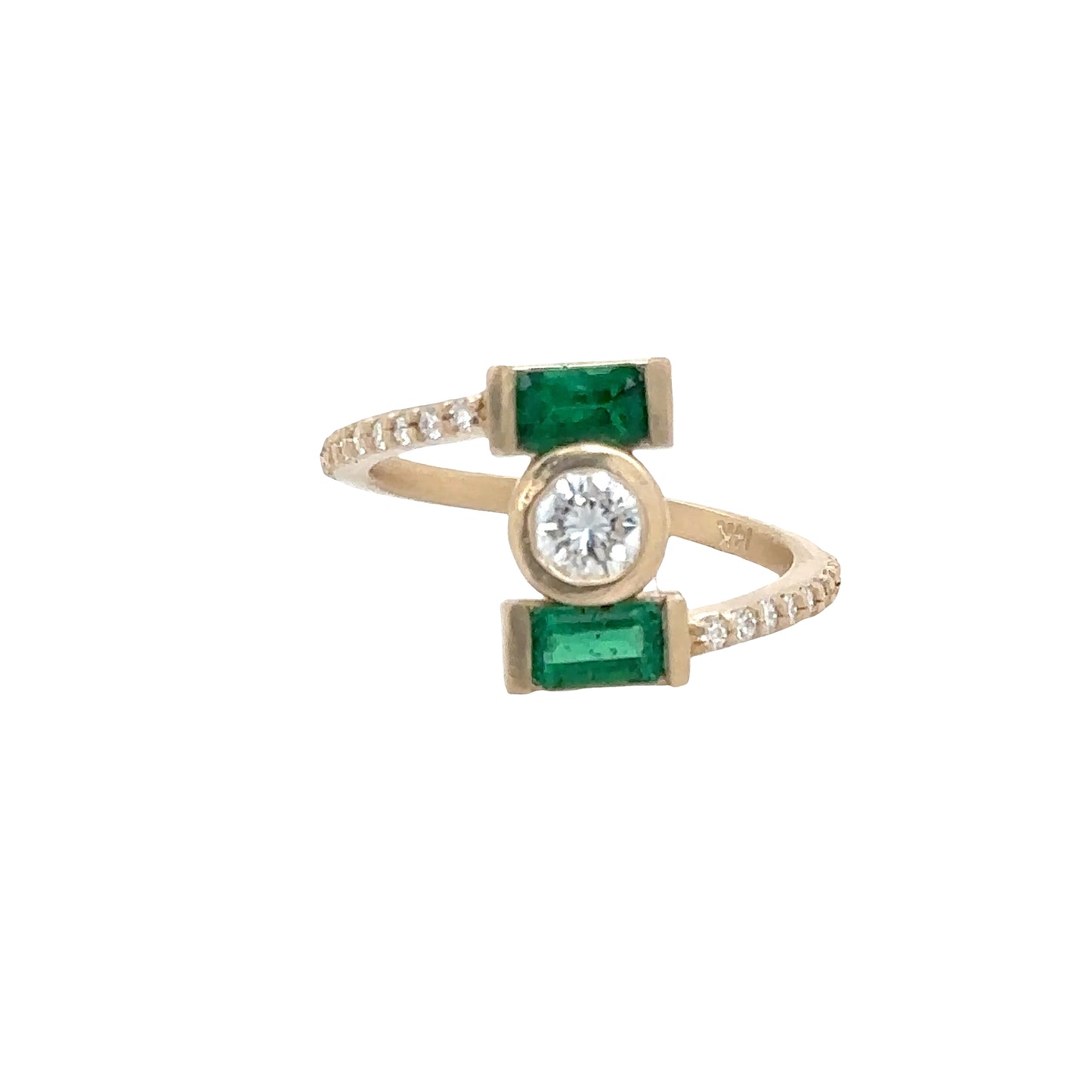 Emerald Frame Ring