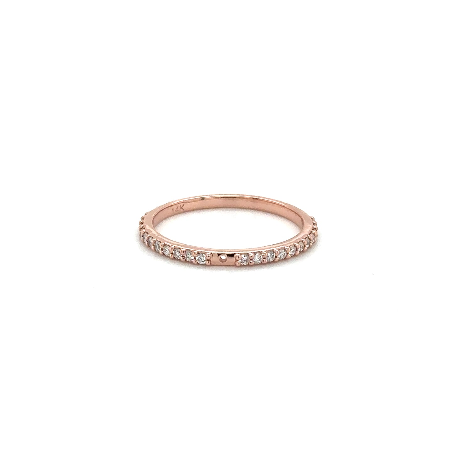 Rose Gold Eternity Ring