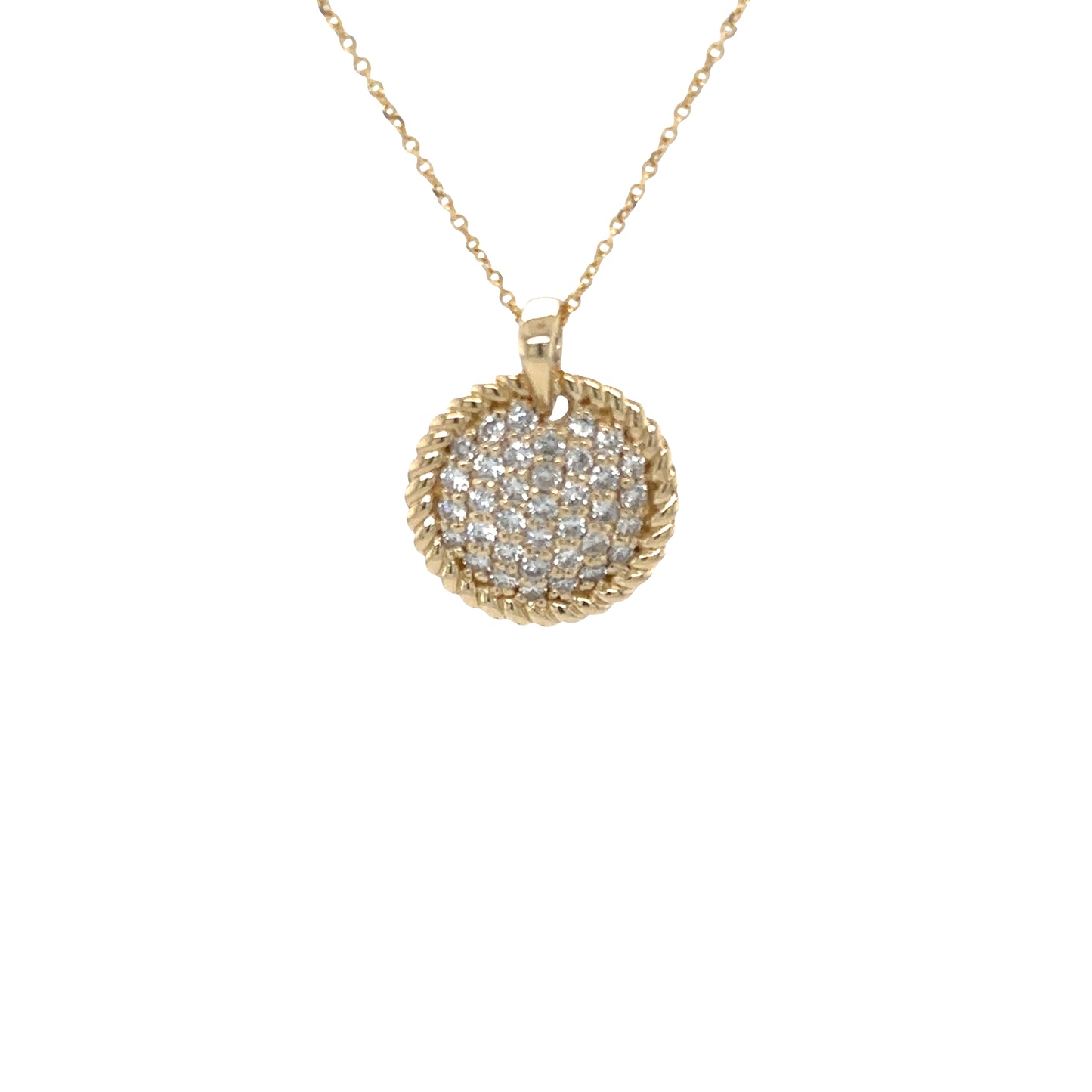 Pave Diamond Pendant