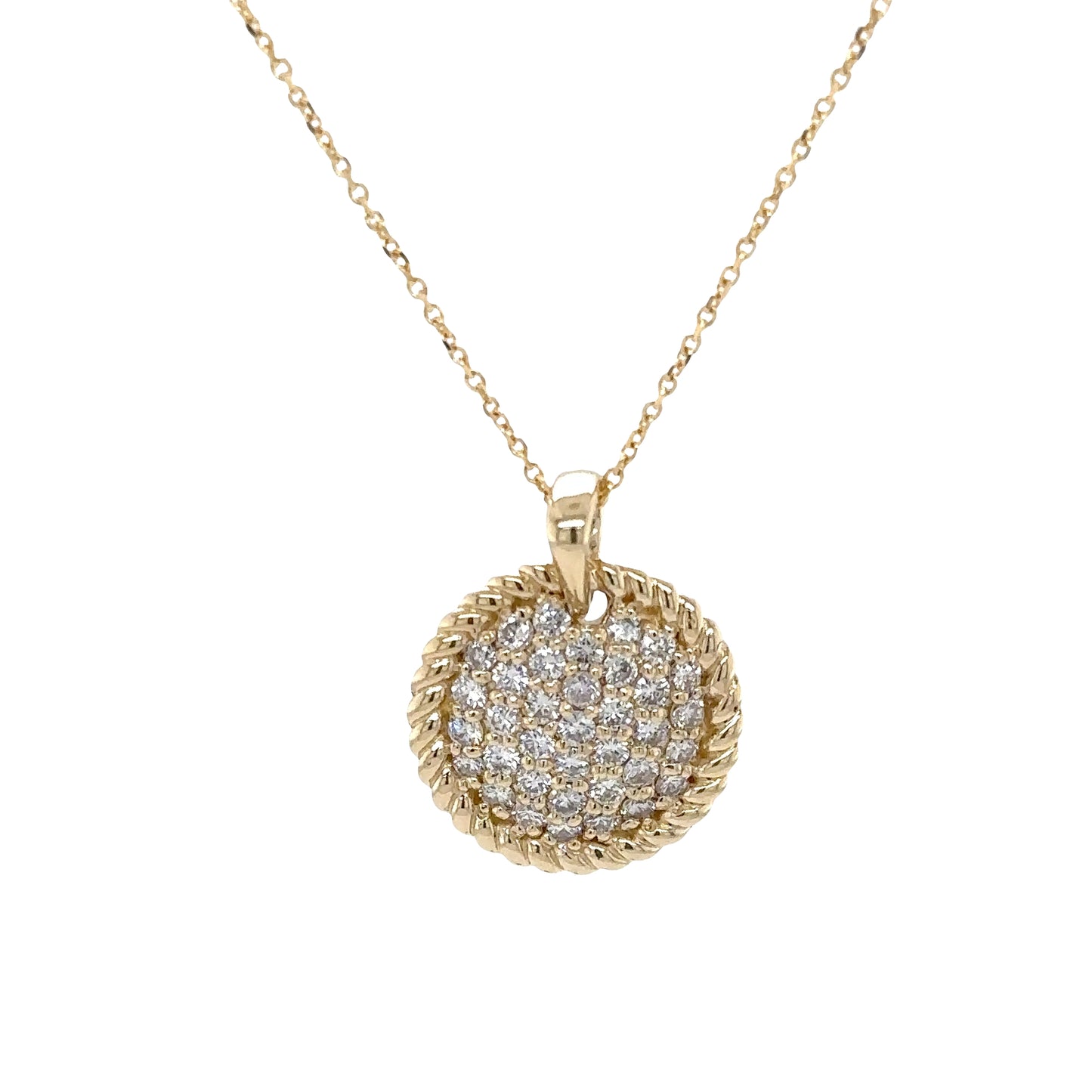 Pave Diamond Pendant
