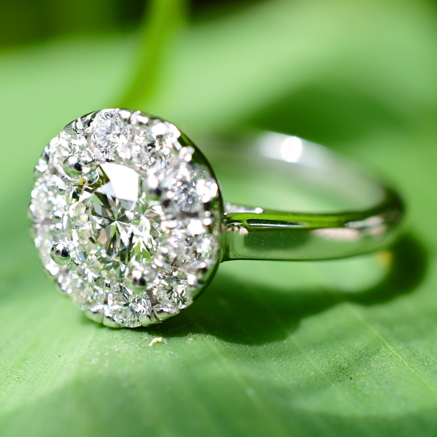 Mother Daughter Diamond Ring Set