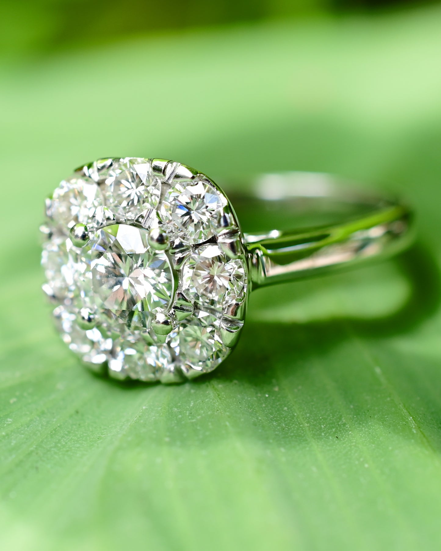 Mother Daughter Diamond Ring Set