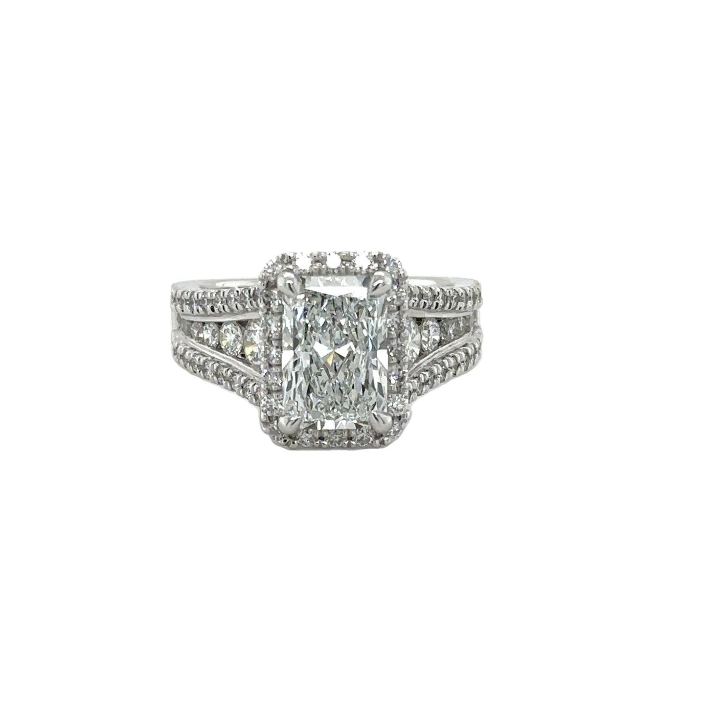 Diamond Cushion Ring