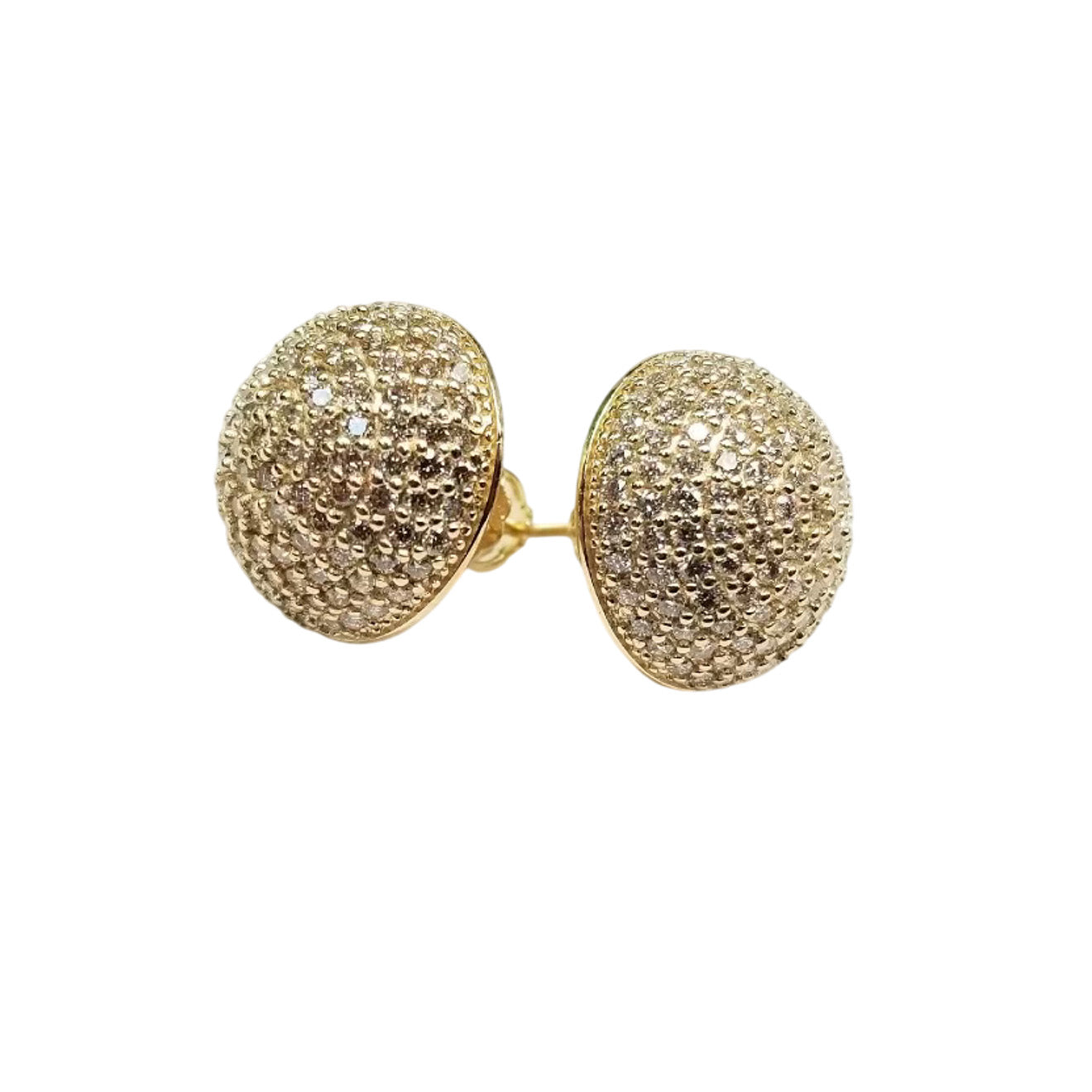 Pave Diamond Studs