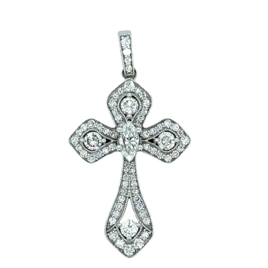 Diamond Cross Pendant