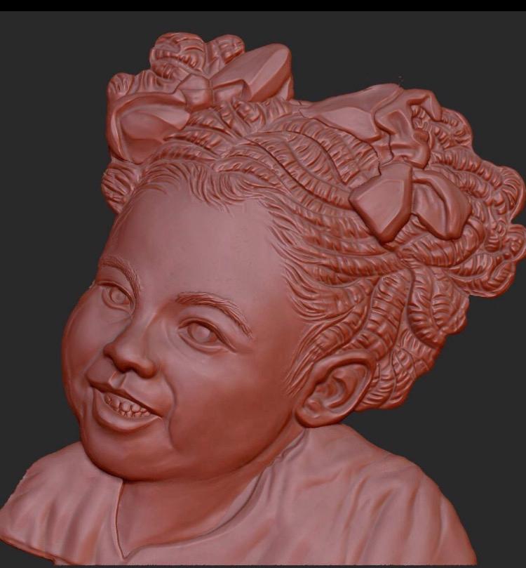 Photo Sculptured Pendant