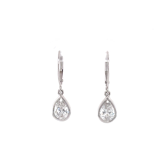 Diamond Drop Earrings