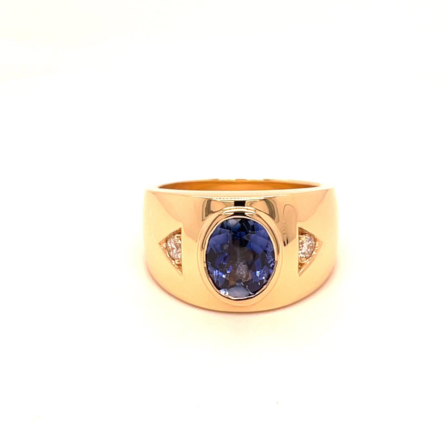 Sapphire and Diamond Ring