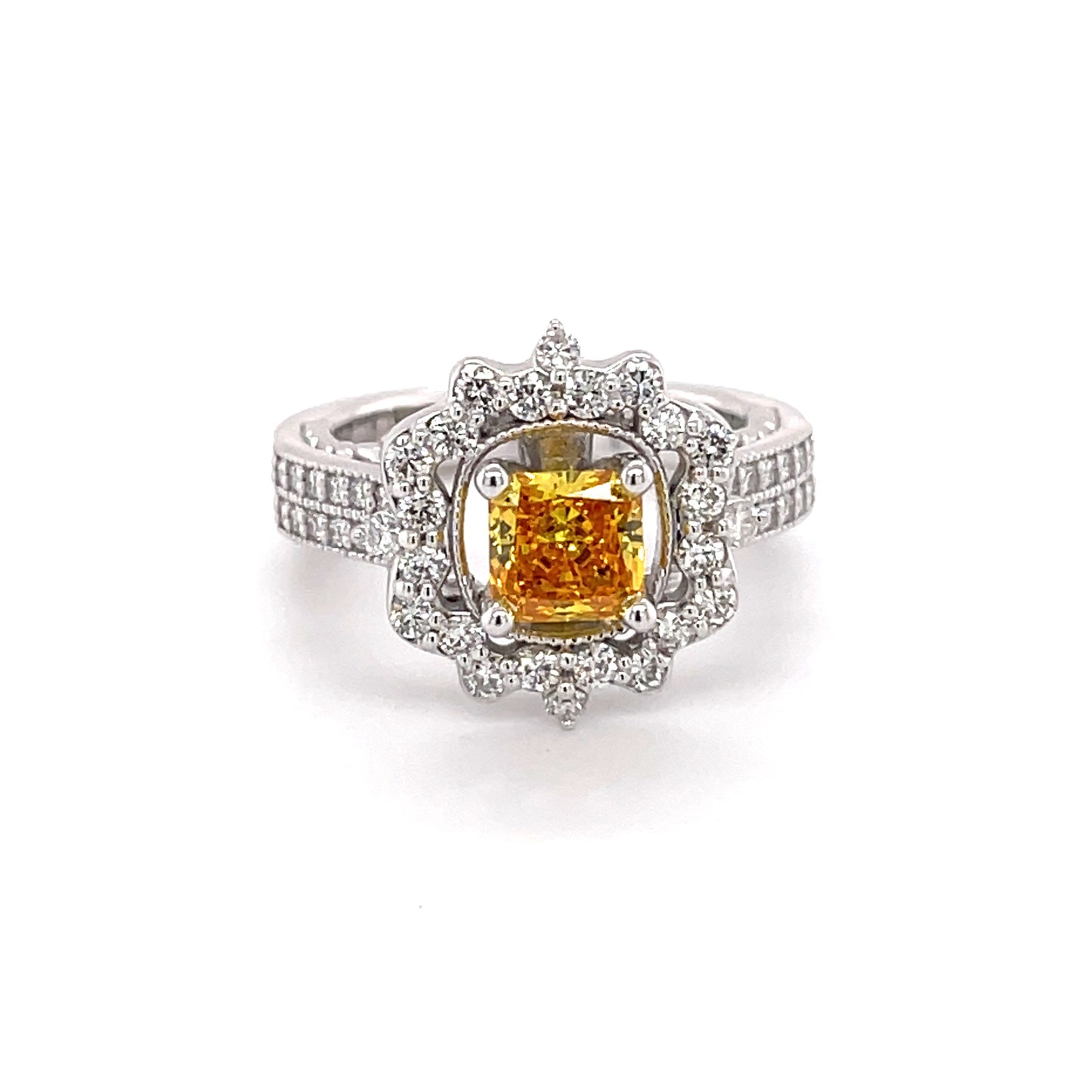Yellow Diamond Ring