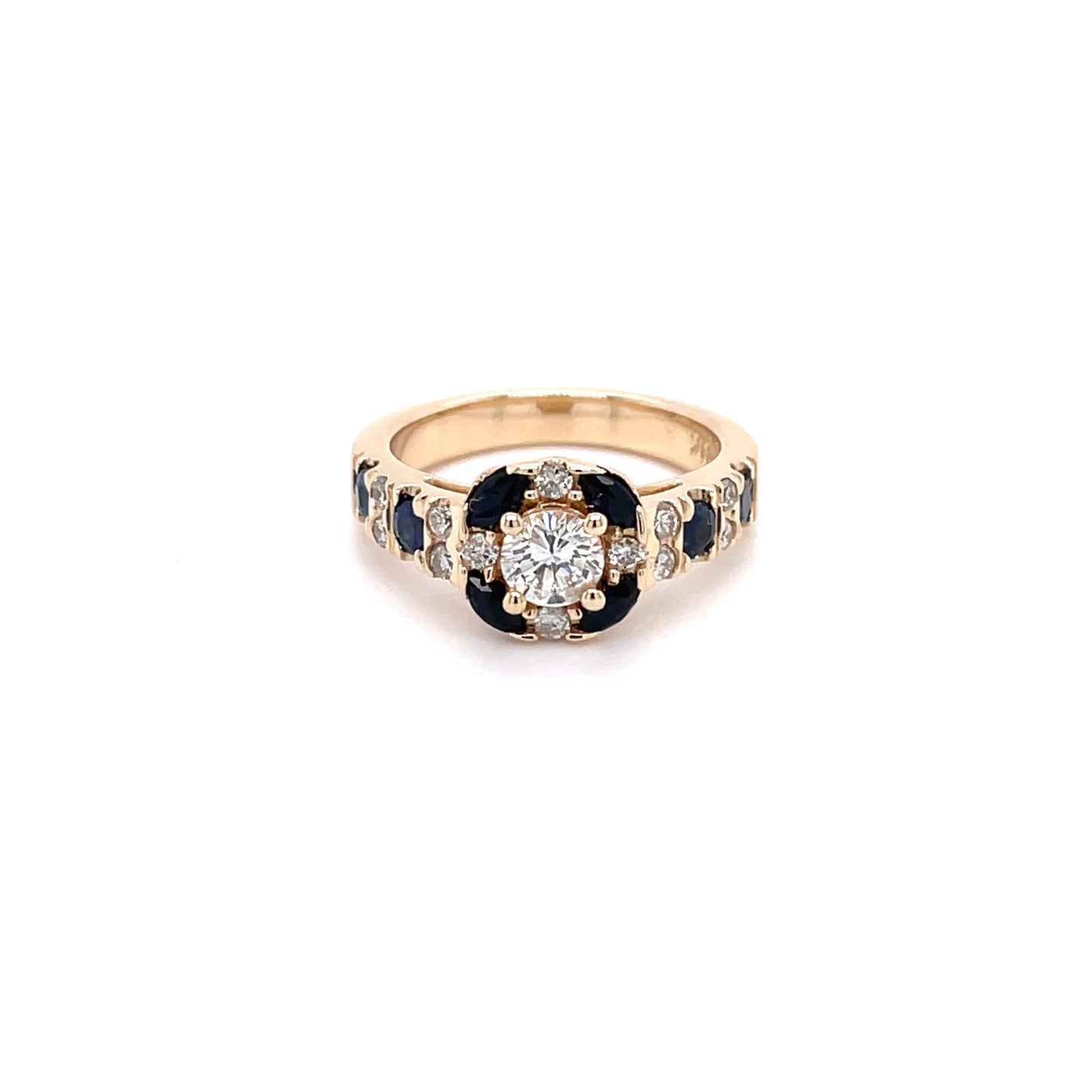 Diamond and Sapphire Ring
