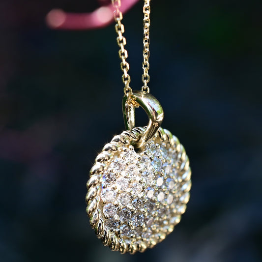 Pave Diamond Pendant