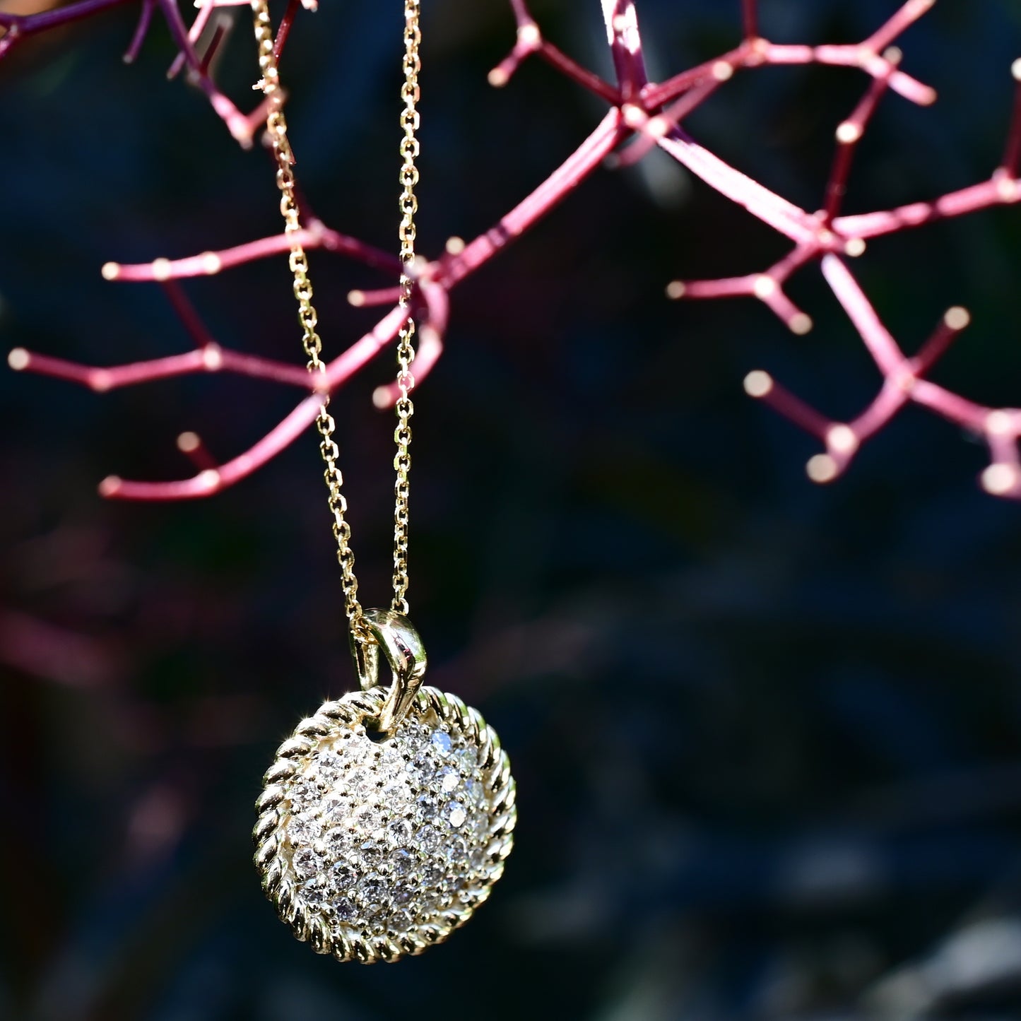 Pave Diamond Pendant