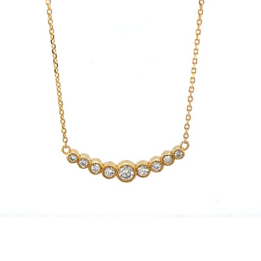 Graduating Diamond Necklace