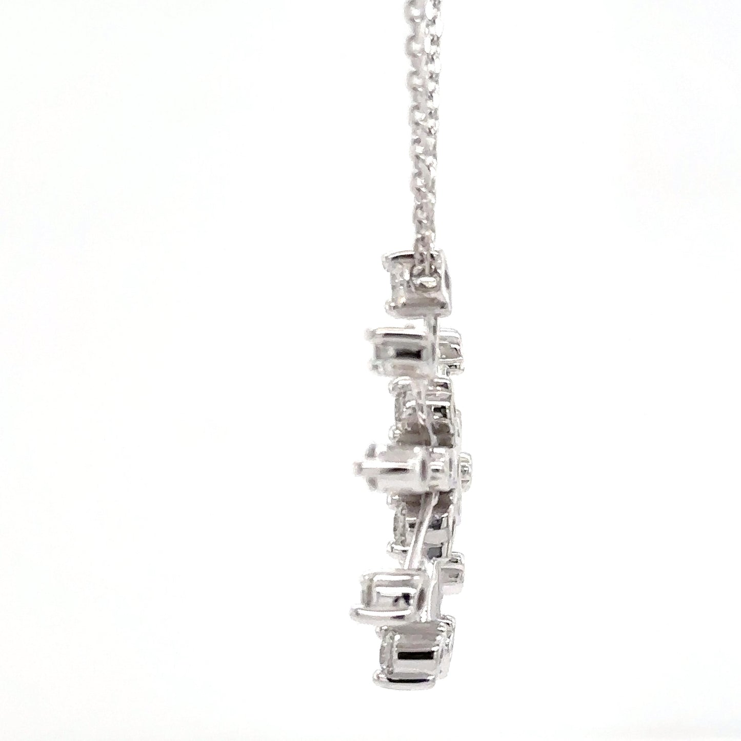 Snowflake Diamond Pendant