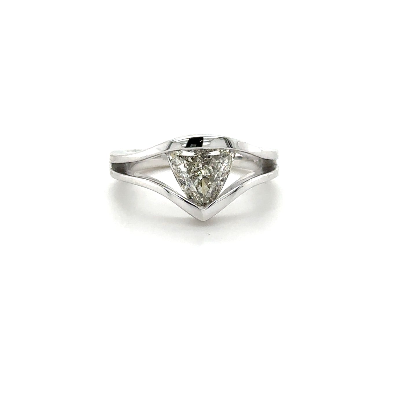 Diamond Trillion Ring