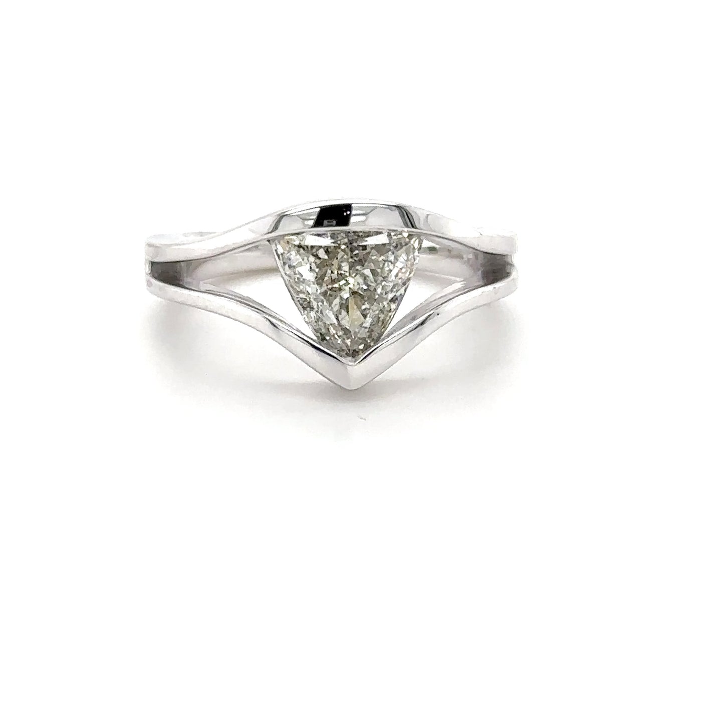 Diamond Trillion Ring